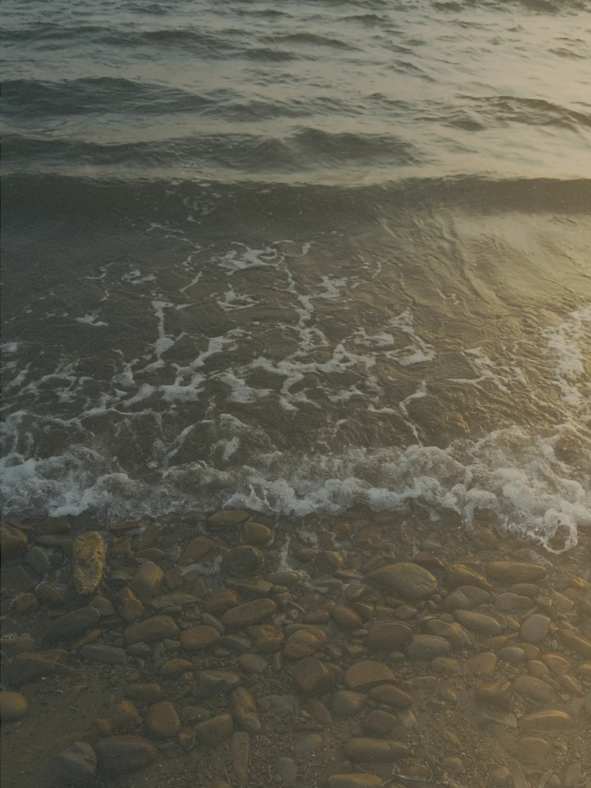 Waves meeting a rocky shoreline, suggesting recovery, persistence, and renewal